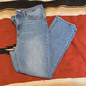 Oat New York Light Blue Straight-Leg Jeans